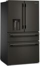 KitchenAid® 36" 28.74 Cu. Ft. Black Ore French Door Refrigerator with Exterior Water and Ice and FreshChill™ Full-Width Refrigerated Drawer-2