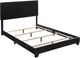 Crown Mark Erin Black Queen Upholstered Panel Bed-4