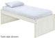 Crate Designs™ Furniture Cloud Full XL Low Profile Captain's Bed-0