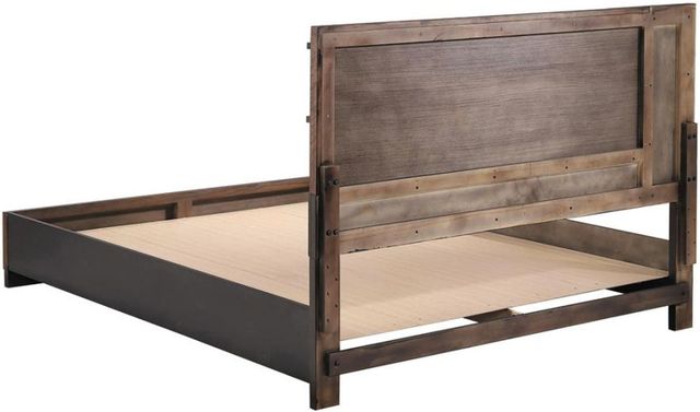 Coaster® Azalia Black/Walnut Bed-3