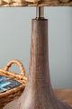 Surya Carson Bleached Dark Brown Table Lamp-3