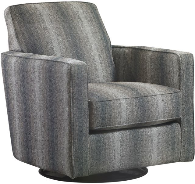 Fusion Furniture Argo Poem Charcoal Swivel Glider Chair-0