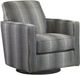 Fusion Furniture Argo Poem Charcoal Swivel Glider Chair-0
