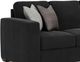 Flexsteel® Collins Gray Storm Three-Cushion Sofa-1