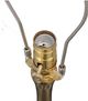 A & B Home Gold/Gray with Drumshade Table Lamp-5