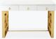 TOV Furniture Audrey White Lacquer Desk-2