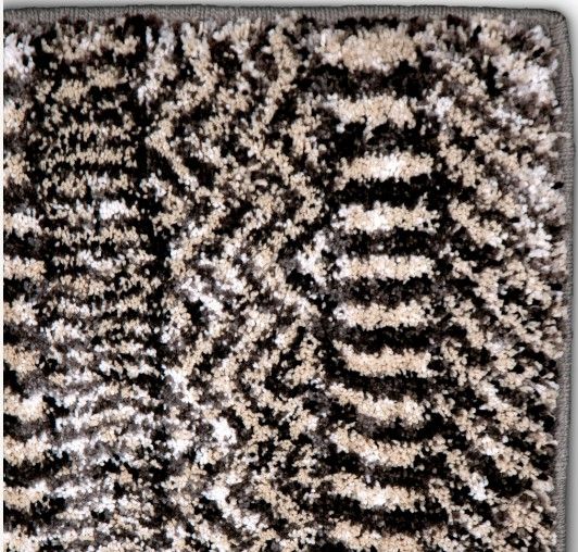 Orian Cloud 19 African Cloth Gray 5'x8' Area Rug-1
