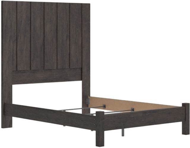 Signature Design by Ashley® Fraluna Charcoal King Panel Bed-1