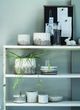 A & B Home 2-Piece Gray/White Katja Nested Decorative Bowl Set-1