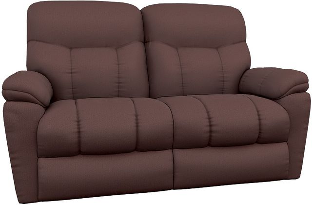 La-Z-Boy® Morrison Burgundy Power Reclining Loveseat with Headrest-0