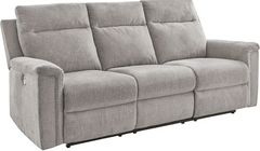 Signature Design by Ashley® Barnsana Ash Power Reclining Sofa