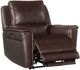 Elements International Pantera 3-Piece Palais Dark Brown Living Room Reclining Seating Set-4