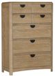 Parker House® Escape Glazed Natural Oak 5-Drawer Chest with Cedar Bottom-0