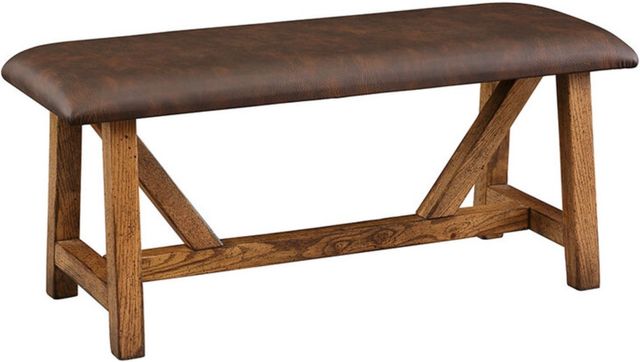 Country Classic Collection Customizable Farmstead 60" Bench-1