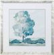 Stylecraft Light Blue/Off-White Wall Art-0