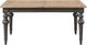 Riverside Furniture Harper Snowy Desert Rectangular Dining Table with Matte Black Base-1
