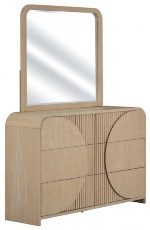 Furniture of America® Tangentry Natural Dresser-0