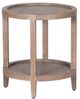 Porter International Designs Lowell Brown End Table-0