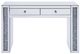 ACME Furniture Noralie Mirrored Vanity Desk with Faux Diamond Accent-1