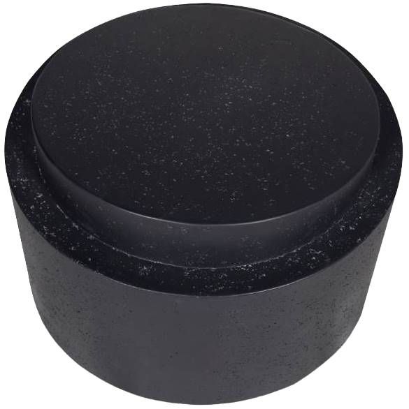 Moe's Home Collection Cosmo Black Concrete Outdoor Accent Table-4