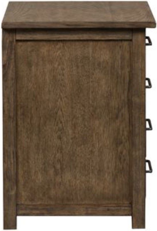 Liberty Furniture Sonoma Road Weather Beaten Bark Lateral File-3