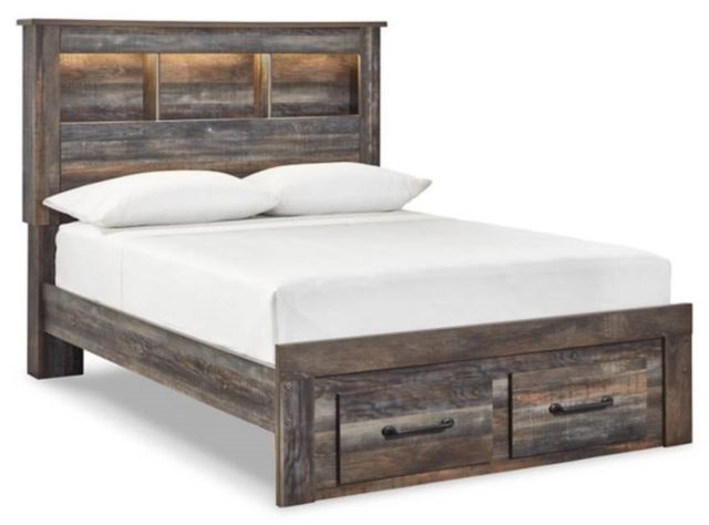 Signature Design by Ashley® Drystan 5-Piece Multi Full Bookcase Bed Set-1