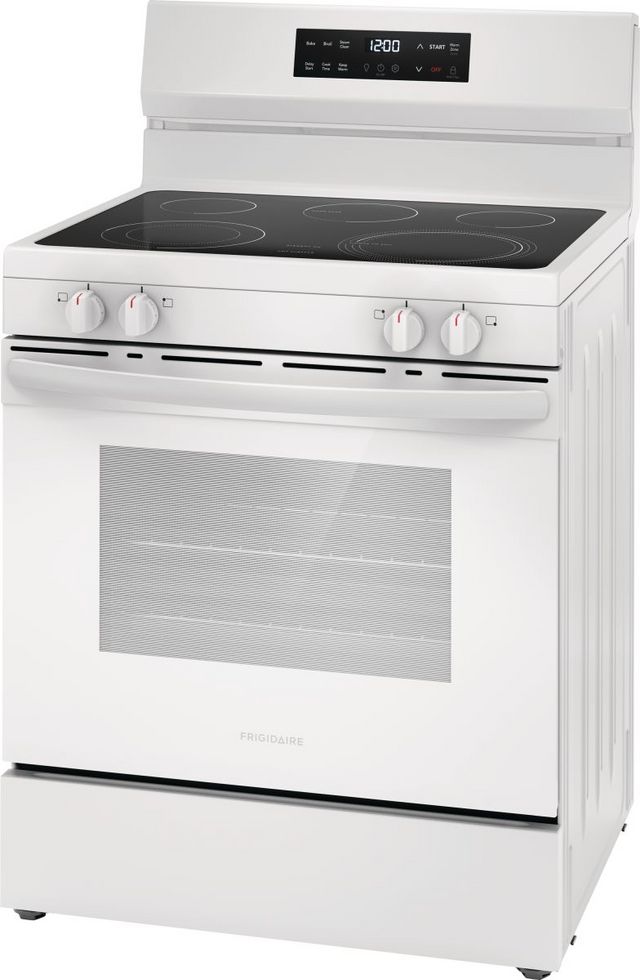 Frigidaire® 30" White Freestanding Electric Range-1