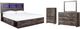 Signature Design by Ashley® Drystan 4-Piece Multi King Storage Panel Bed Set-0