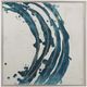 Bassett Mirror Embellished Blue Circle II Framed Print Wall Art-0