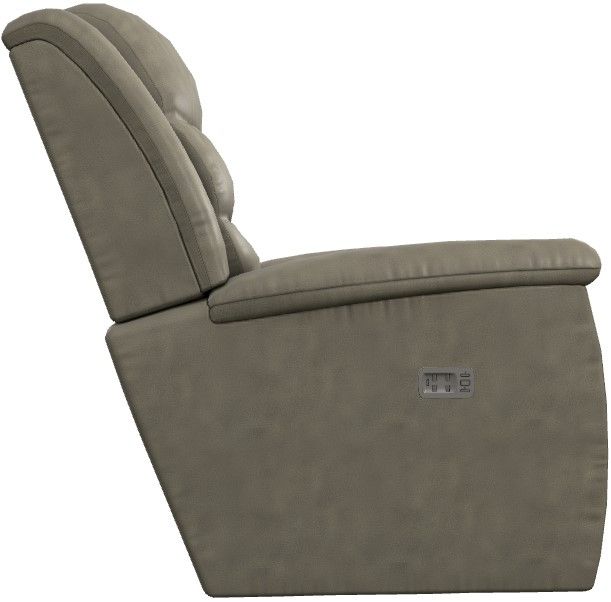 La-Z-Boy® Redwood Charcoal Power Wall Recliner with Headrest and Lumbar-2