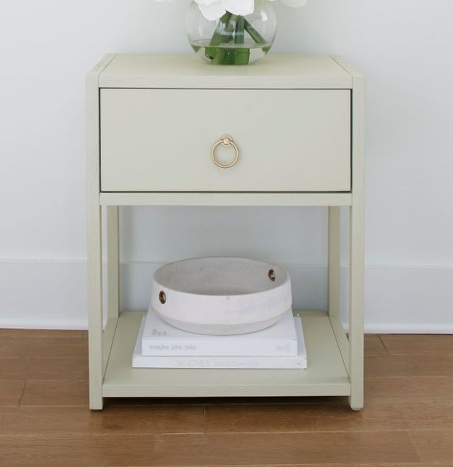Liberty Furniture East End Green Mist Side Table-1