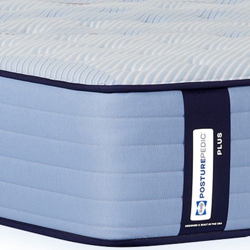 Sealy® Posturepedic® Plus Hagerstown 14" Wrapped Coil Medium Tight Top King Mattress-2