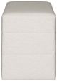 Vanguard® Furniture Leone Nomad Snow Stocked Upholstered Table-1