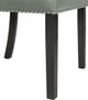 Elements International Meridian Gray Side Chair-3