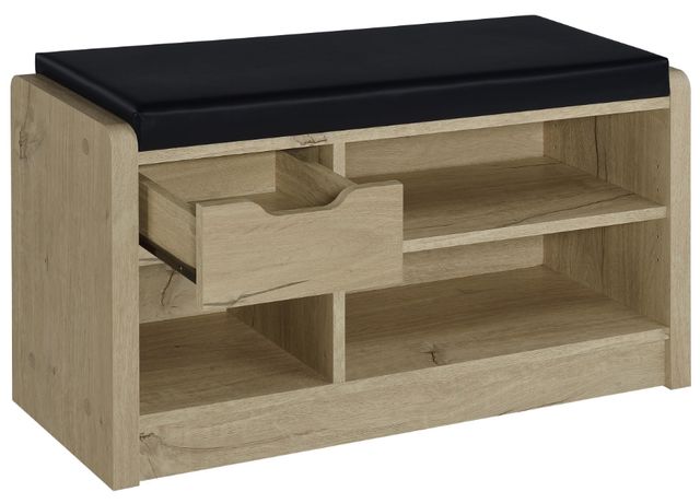 Coaster® Arrington White Oak Bench-1