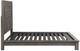 Liberty Furniture Modern Farmhouse Dusty Charcoal Queen Platform Bed-2