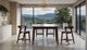 Furniture of America® Croglio 5-Piece Rich Walnut Counter Table Set-2