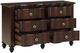 Mazin Furniture Meghan Espresso Youth Dresser-2