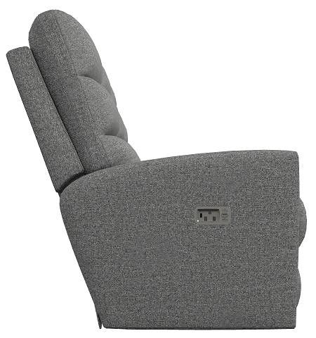 La-Z-Boy® Liam Granite Power Wall Reclining Sofa with Headrest and Lumbar-2