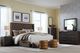 Signature Design by Ashley® Fremindon Coffee King Upholstered Panel Storage Bed-2