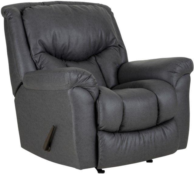 HomeStretch Touchdown Graphite Manual Recliner-0