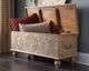 Signature Design by Ashley® Fossil Ridge Beige Storage Bench-1