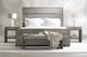 Bernhardt Foundations Beige/Dark Shale Bench-1