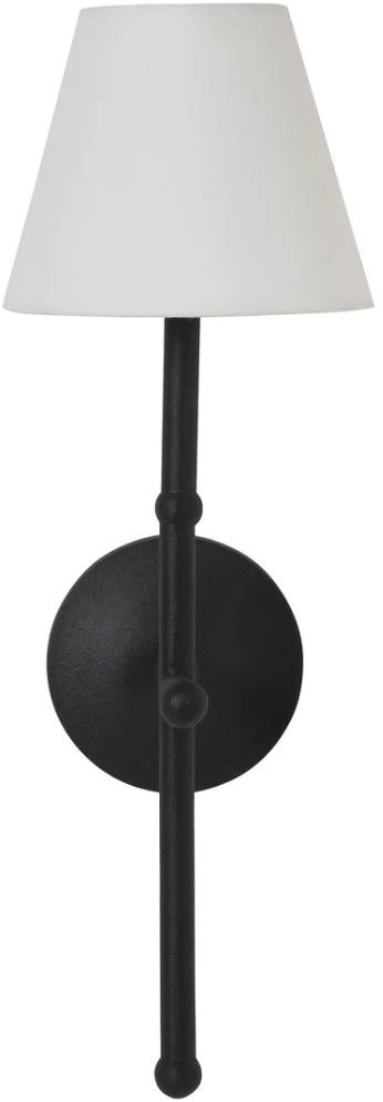 Renwil® Kurosu Matte Black Wall Sconce-2