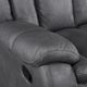 New Classic® Home Furnishings Morello Gray Manual Glider Recliner-5