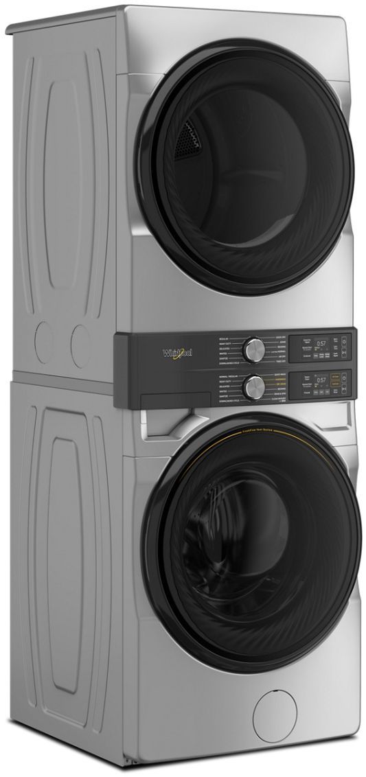 Whirlpool® Radiant Silver Electric Laundry Center, 4.5 Cu. Ft. Washer and 7.4 Cu. Ft. Dryer Set-3