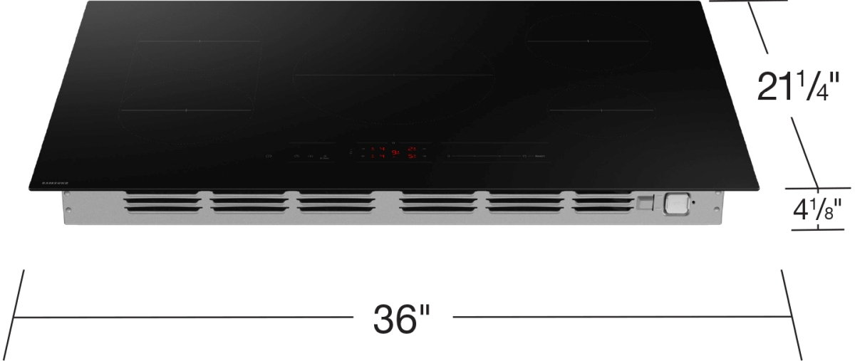 Samsung CC70F36S2D Induction Cooktop - Thumbnail 4