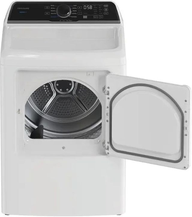Frigidaire® White Agitator Top Load Washer and Gas Dryer Laundry Pair-3