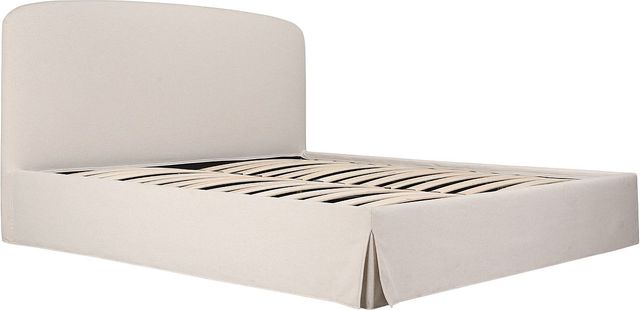 Moe's Home Collection Joan Cream King Storage Bed-0