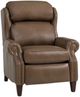 Smith Brothers Customizable 532 Leather Power Motorized Reclining Chair-0